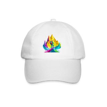Randonnée, alpinisme - Casquette classique - blanc/blanc - Devant