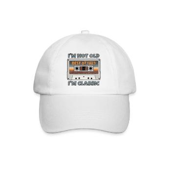 I'M NOT OLD I'M CLASSIC BEST OF 1983 Birthday gift - Baseball Cap - white/white - Front