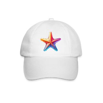 Étoile de mer - Casquette classique - blanc/blanc - Devant