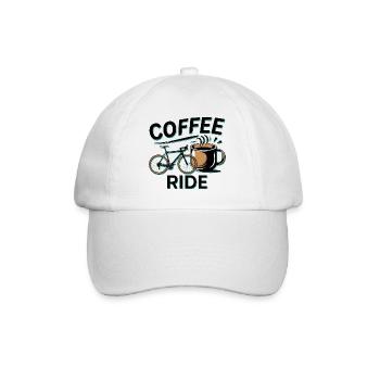 Cycle du café Design urbain - Casquette classique - blanc/blanc - Devant