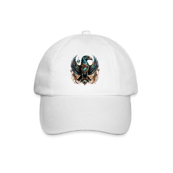 Horus, le dieu faucon. - Casquette classique - blanc/blanc - Devant