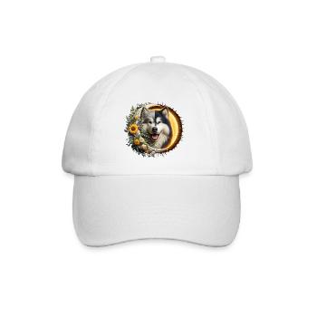 Night and day - Baseball Cap - white/white - Front