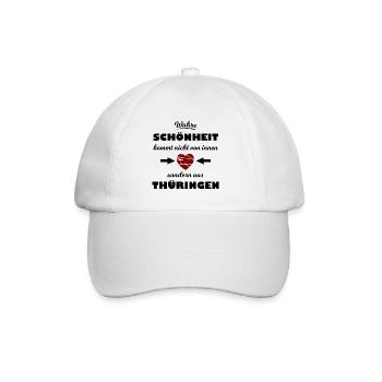 The Thuringians are coming - Baseball Cap - white/white - Front