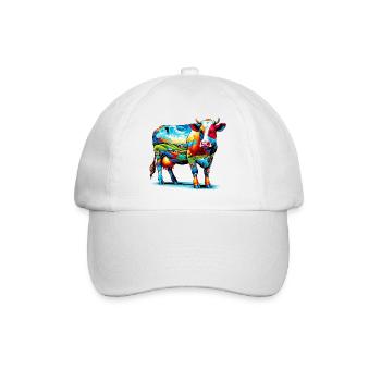 Vache - Casquette classique - blanc/blanc - Devant