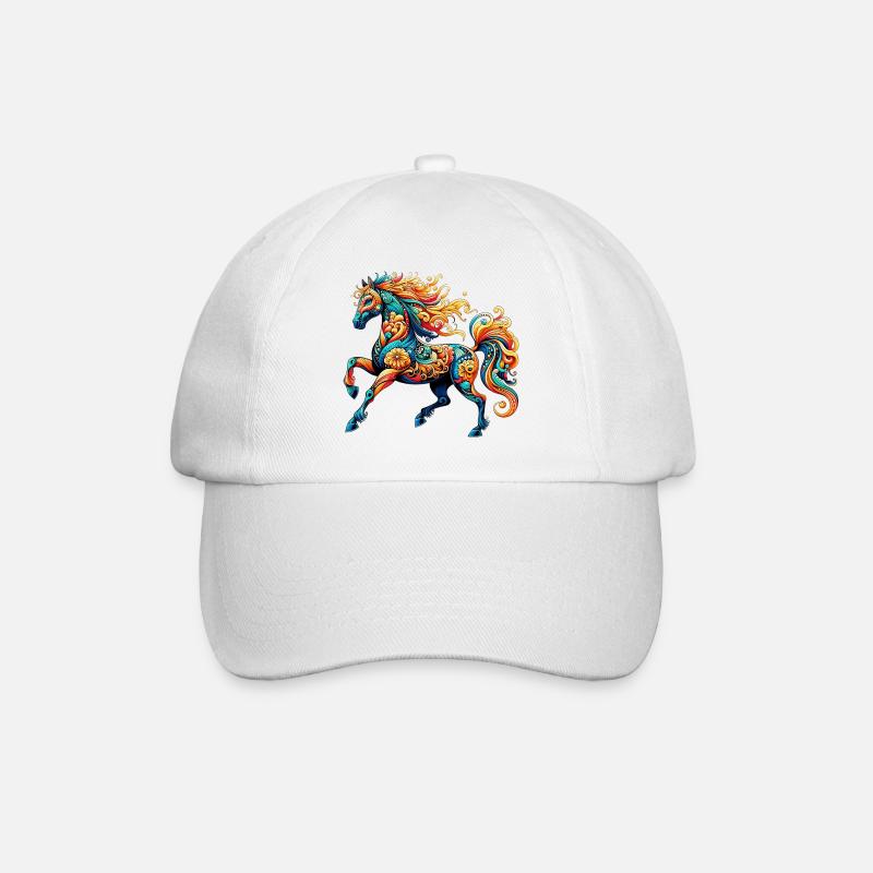 Cheval - Casquette classique - blanc/blanc