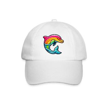 Dauphin - Casquette classique - blanc/blanc - Devant