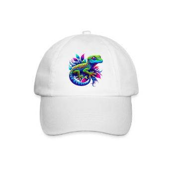 Gecko - Casquette classique - blanc/blanc - Devant