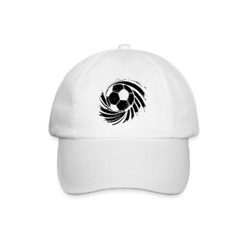 Football Graphics - Baseball Cap - white/white - Front
