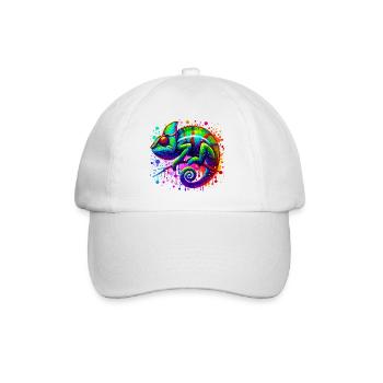 Caméléon - Casquette classique - blanc/blanc - Devant