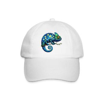 Chameleon - Baseball Cap - white/white - Front