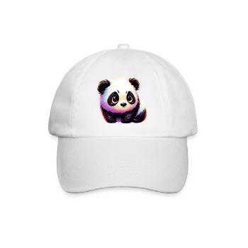Panda - Casquette classique - blanc/blanc - Devant