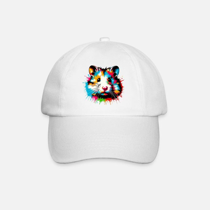 Hamster - Casquette classique - blanc/blanc