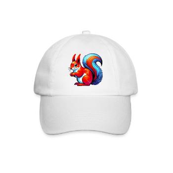 Squirrel - Baseball Cap - white/white - Front