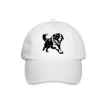 Saint-bernard - Casquette classique - blanc/blanc - Devant