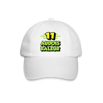 Complaining Audois - Baseball Cap - white/white - Front