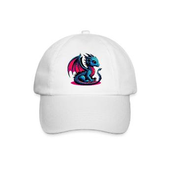 Dragon - Baseball Cap - white/white - Front