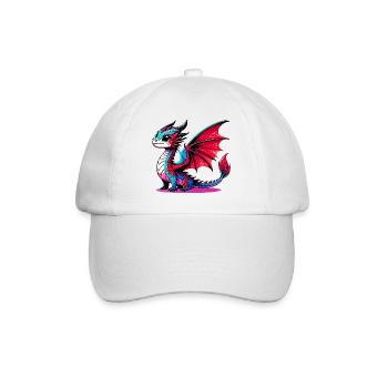 Dragon - Baseball Cap - white/white - Front