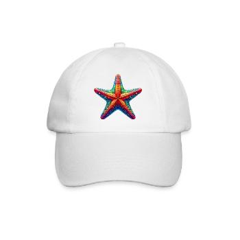 Étoile de mer - Casquette classique - blanc/blanc - Devant