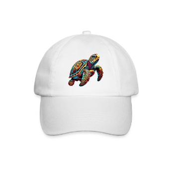 Tortue - Casquette classique - blanc/blanc - Devant