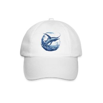 Nice Marlin costume for Marlin Animal Lovers - Casquette classique - blanc/blanc - Devant