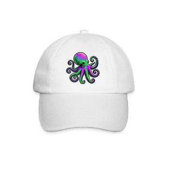 Pieuvre - Casquette classique - blanc/blanc - Devant