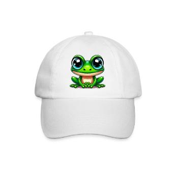 Grenouille - Casquette classique - blanc/blanc - Devant