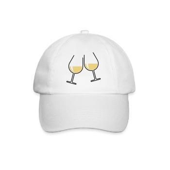 XZtwo Cadeaux populaires (bicolore) - Casquette classique - blanc/blanc - Devant