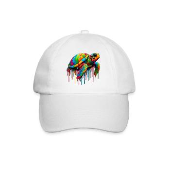 Turtle - Baseball Cap - white/white - Front
