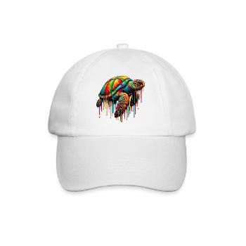 Turtle - Baseball Cap - white/white - Front