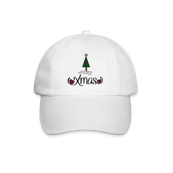 Christmas - Baseball Cap - white/white - Front