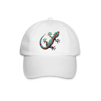 Gecko - Casquette classique - blanc/blanc - Devant