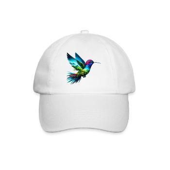 Kolibri - Baseballkappe - Weiß/Weiß - Vorne