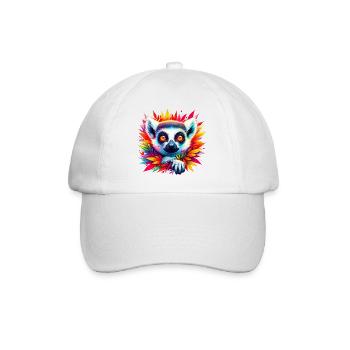 Lémurien - Casquette classique - blanc/blanc - Devant