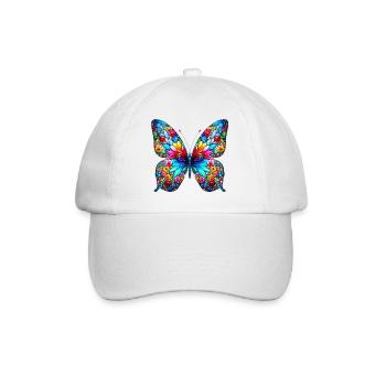 Butterfly - Baseball Cap - white/white - Front