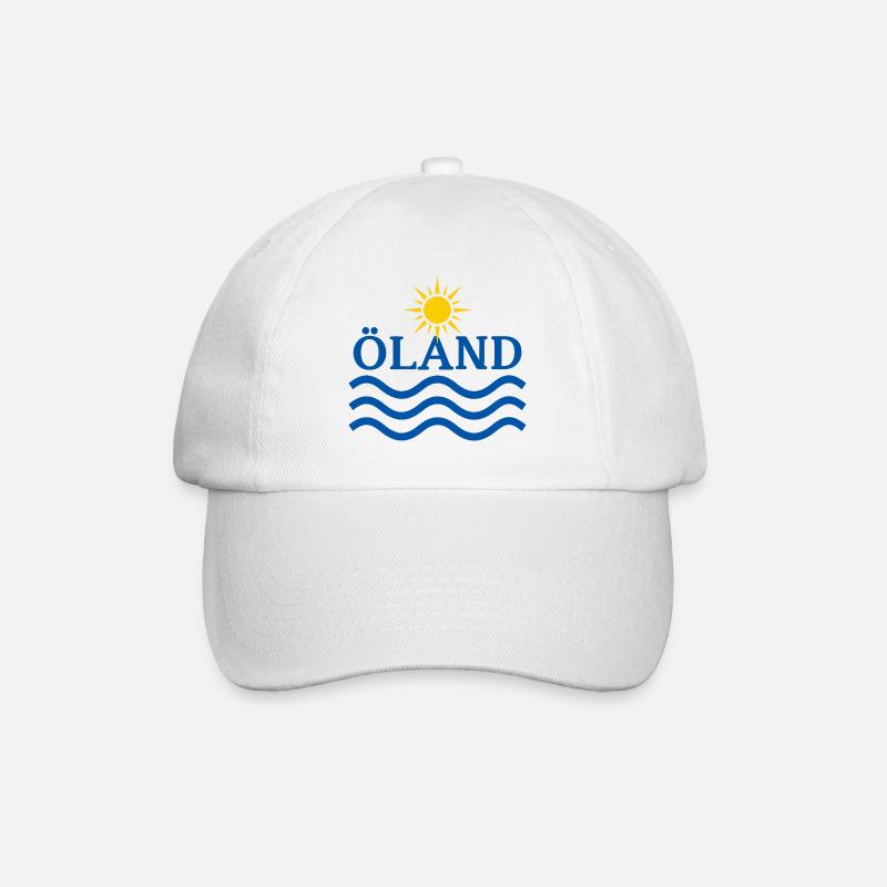 ÖLAND Sol Eau - Casquette classique - blanc/blanc