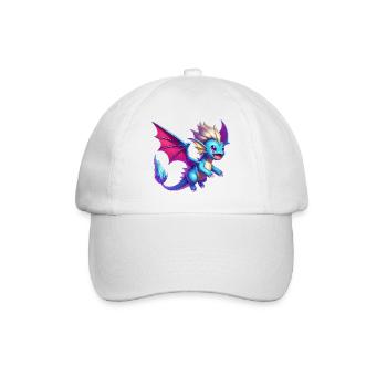 Dragon - Baseball Cap - white/white - Front