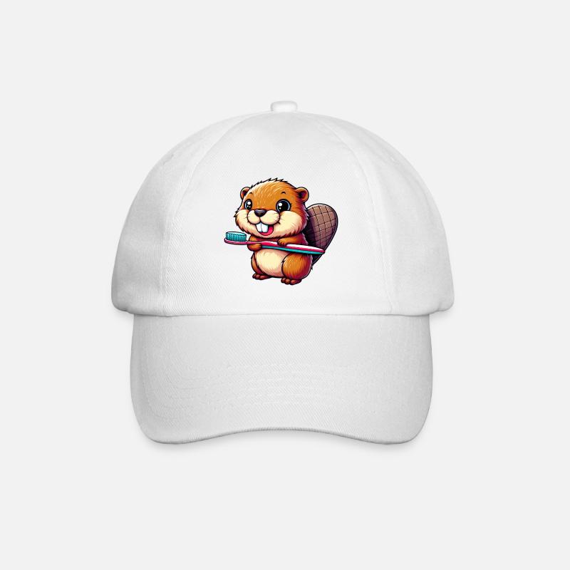 Bieber - Baseballkappe - Weiß/Weiß