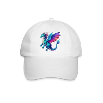Dragon - Baseball Cap - white/white - Front