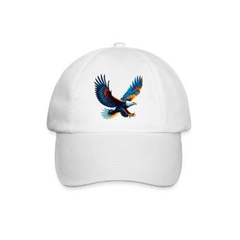 Eagle - Baseball Cap - white/white - Front