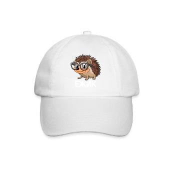 Conception de hérisson russe pour les amoureux des animaux Russie - Casquette classique - blanc/blanc - Devant