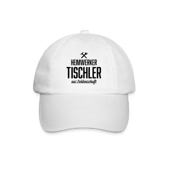 Heimwerker Tischler - Baseballkappe - Weiß/Weiß - Vorne