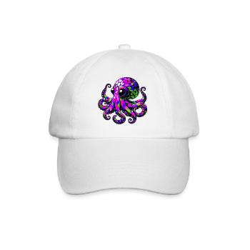 Pieuvre - Casquette classique - blanc/blanc - Devant