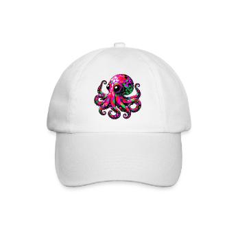 Pieuvre - Casquette classique - blanc/blanc - Devant