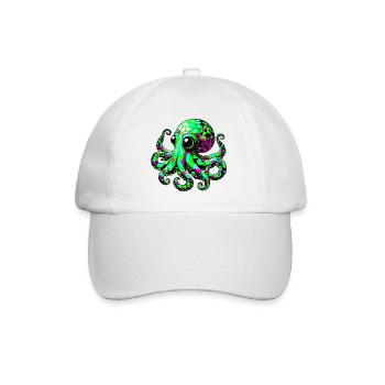 Pieuvre - Casquette classique - blanc/blanc - Devant