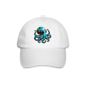 Pieuvre - Casquette classique - blanc/blanc - Devant