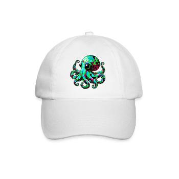 Pieuvre - Casquette classique - blanc/blanc - Devant