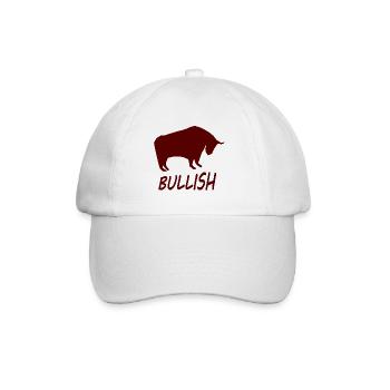 L’investisseur haussier - Casquette classique - blanc/blanc - Devant
