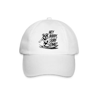 Surfing, Surfing - Baseball Cap - white/white - Front