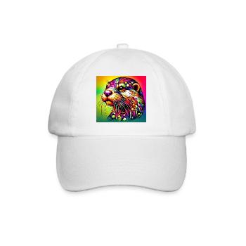 loutre - Casquette classique - blanc/blanc - Devant