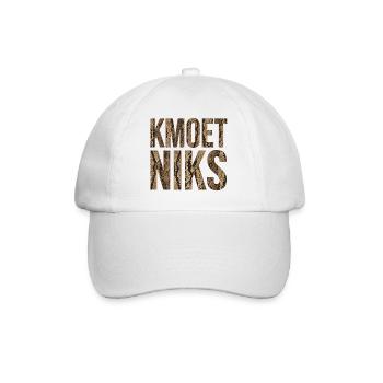 Kmoet niks, Dialecte anversois Chemises - Casquette classique - blanc/blanc - Devant